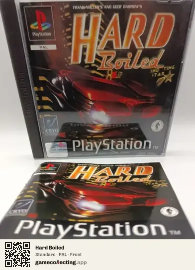 Hard Boiled PlayStation, PAL box front