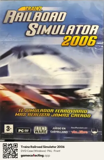 Trainz Railroad Simulator 2006 Computer, PAL box front