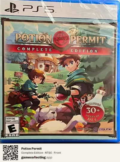 Potion Permit PlayStation 5, NTSC box front