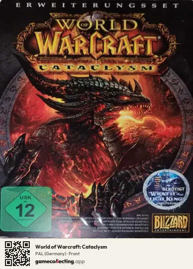 World of Warcraft: Cataclysm Computer, Germany box front