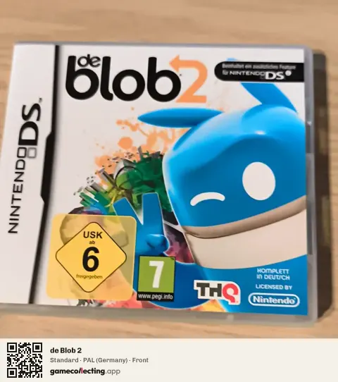 de Blob 2 Nintendo DS, Germany box front