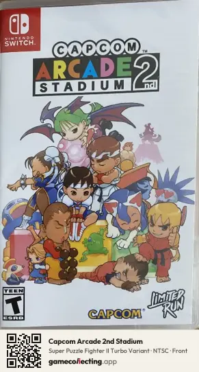 Capcom Arcade 2nd Stadium Nintendo Switch, NTSC box front