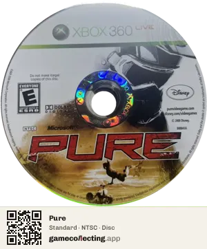 Pure Xbox 360, NTSC disc