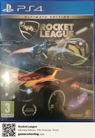 Rocket League PlayStation 4, France box front