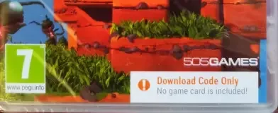 Portal Knights, the PEGI square on its front