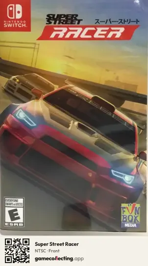 Super Street Racer Nintendo Switch, NTSC box front