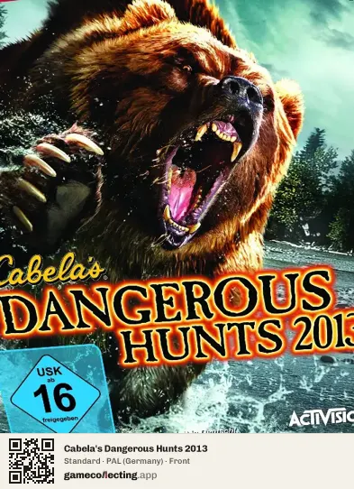 Cabela's Dangerous Hunts 2013 PlayStation 3, Germany box front