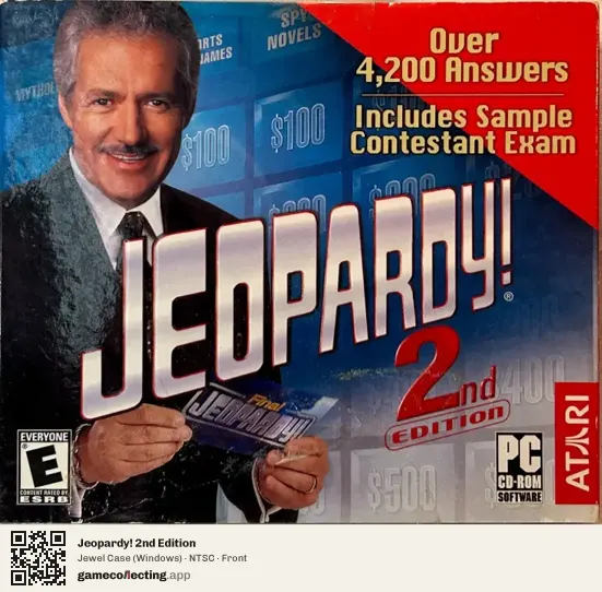 Jeopardy! 2nd Edition Computer, NTSC box front