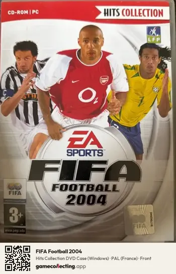 FIFA Football 2004 Computer, France box front