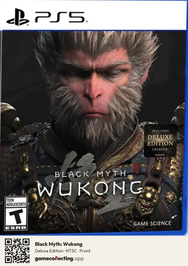 Black Myth: Wukong PlayStation 5, NTSC box front