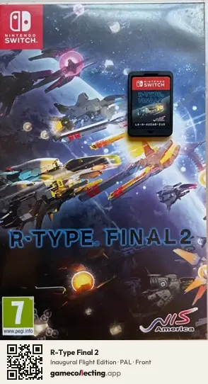 R-Type Final 2 Nintendo Switch, PAL box front