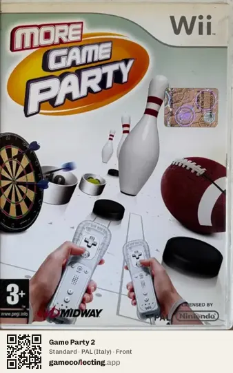 Game Party 2 Nintendo Wii, Italy box front