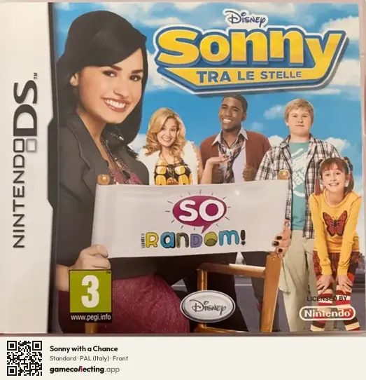 Sonny with a Chance Nintendo DS, Italy box front