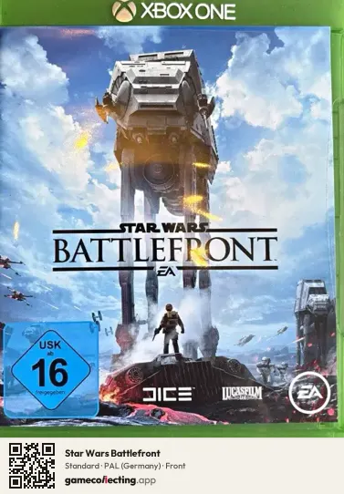 Star Wars Battlefront Xbox One, Germany box front