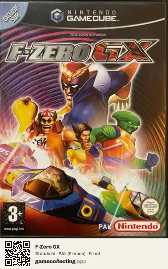F-Zero GX Nintendo GameCube, France box front