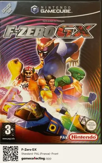 F-Zero GX Nintendo GameCube, France box front