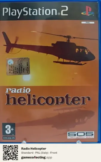 Radio Helicopter PlayStation 2, Italy box front