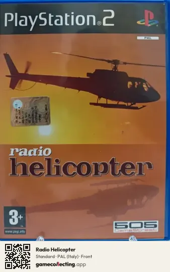 Radio Helicopter PlayStation 2, Italy box front