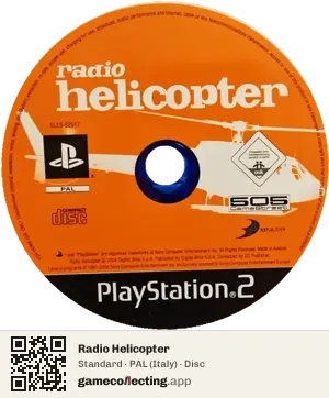 Radio Helicopter PlayStation 2, PAL disc