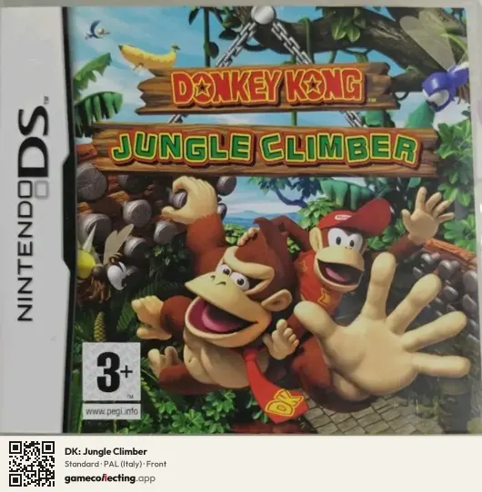 DK: Jungle Climber Nintendo DS, Italy box front