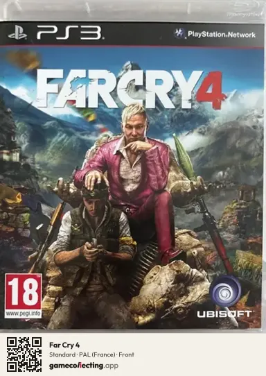 Far Cry 4 PlayStation 3, France box front