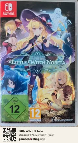 Little Witch Nobeta Nintendo Switch, Germany box front