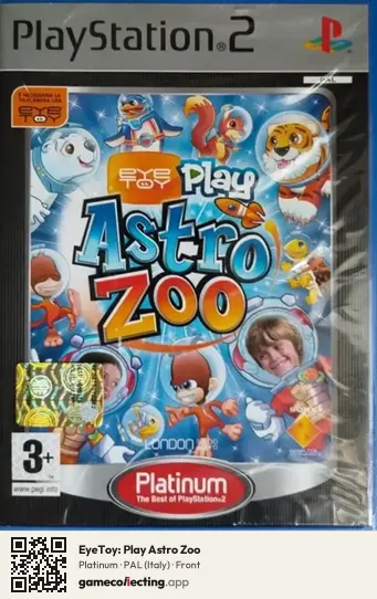 EyeToy: Play Astro Zoo PlayStation 2, Italy box front