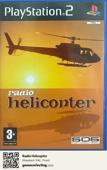 Radio Helicopter PlayStation 2, PAL box front