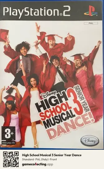 High School Musical 3 Senior Year Dance PlayStation 2, Italy box front