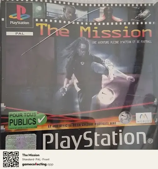 The Mission PlayStation, PAL box front