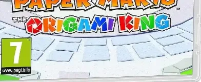 Paper Mario: The Origami King, the PEGI square on its front