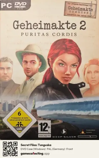Secret Files: Tunguska Computer, Germany box front