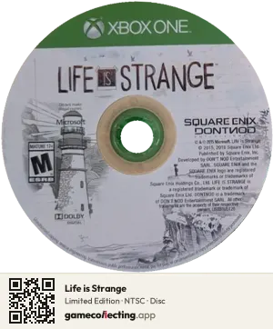Life is Strange Xbox One, NTSC disc