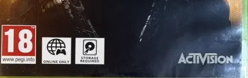 Call of Duty: Black Ops III, the PEGI square on its front