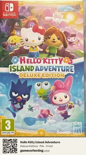 Hello Kitty Island Adventure Nintendo Switch, PAL box front