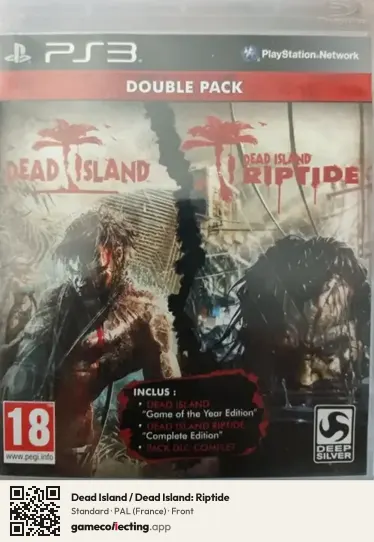 Dead Island / Dead Island: Riptide PlayStation 3, France box front