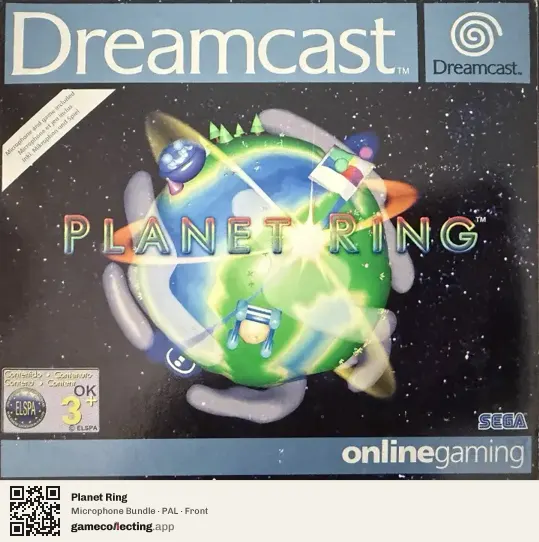 Planet Ring Sega Dreamcast, PAL box front