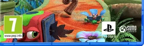 Sackboy: A Big Adventure, the PEGI square on its front