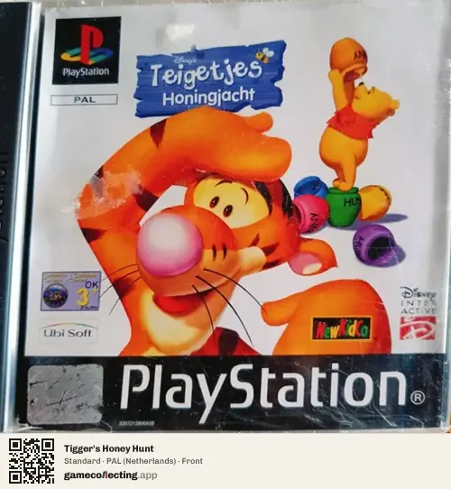 Tigger's Honey Hunt PlayStation, Netherlands box front
