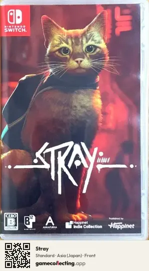Stray Nintendo Switch, Asia box front