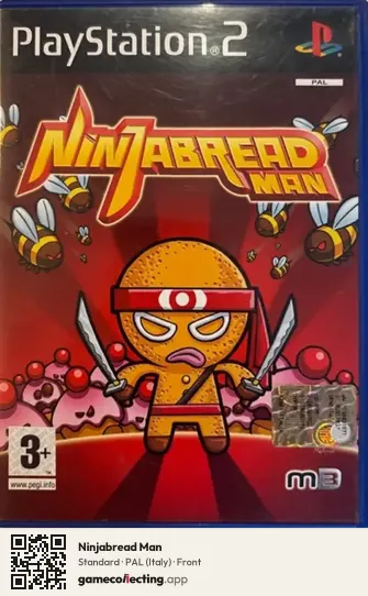 Ninjabread Man PlayStation 2, Italy box front