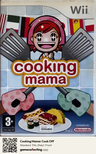 Cooking Mama: Cook Off Nintendo Wii, Italy box front