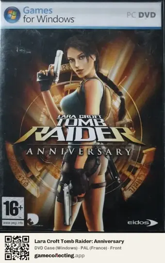Lara Croft Tomb Raider: Anniversary Computer, France box front