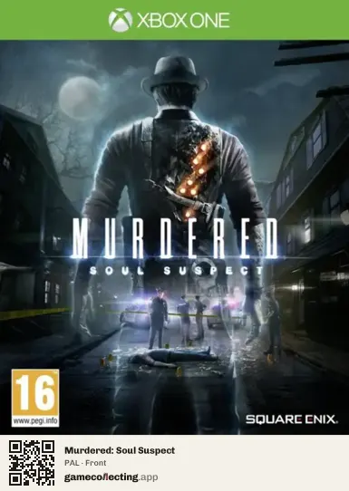 Murdered: Soul Suspect Xbox One, PAL box front