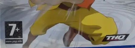 Avatar: The Last Airbender, the PEGI square on its front