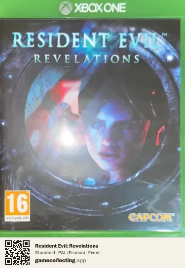 Resident Evil: Revelations Xbox One, France box front