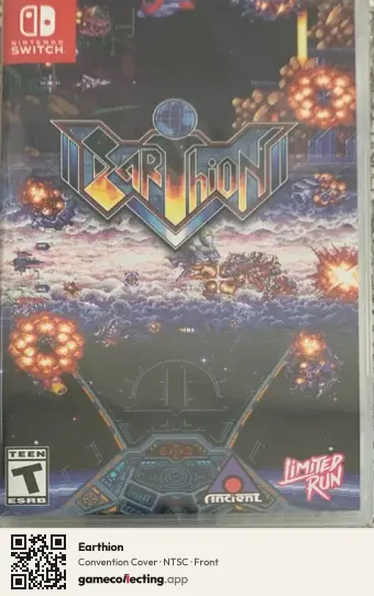 Earthion Nintendo Switch, NTSC box front