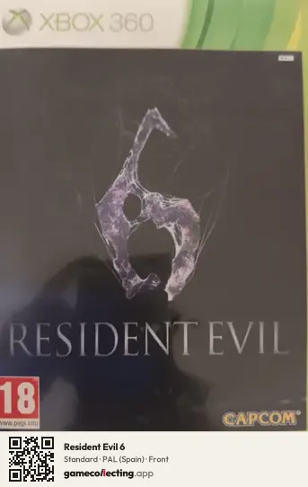 Resident Evil 6 Xbox 360, Spain box front