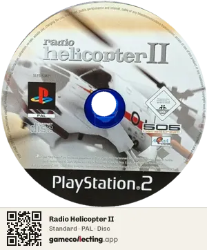 Radio Helicopter II PlayStation 2, PAL disc