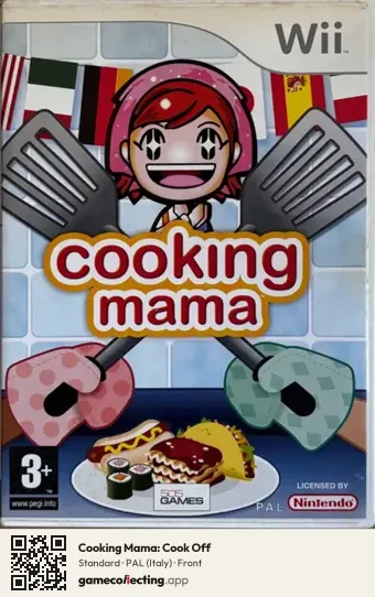 Cooking Mama: Cook Off Nintendo Wii, Italy box front